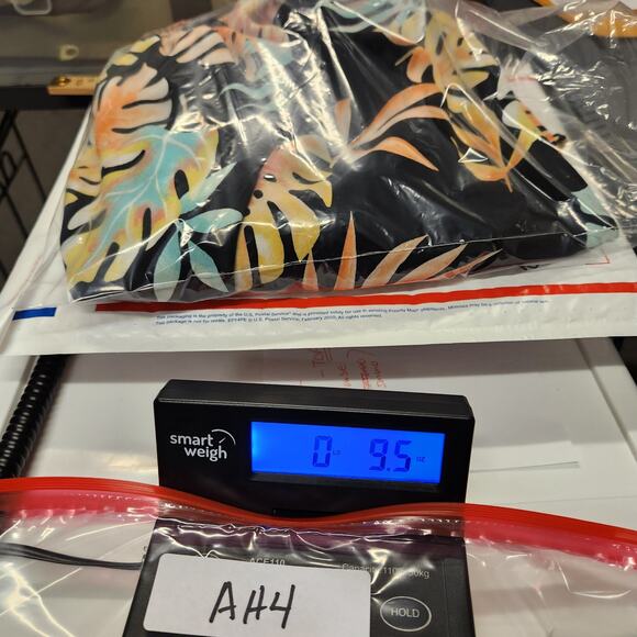 MADDEN NYC Black Beauty Plunge Halter Dress Juniors XL Black Pastel Tropical - Picture 11 of 11